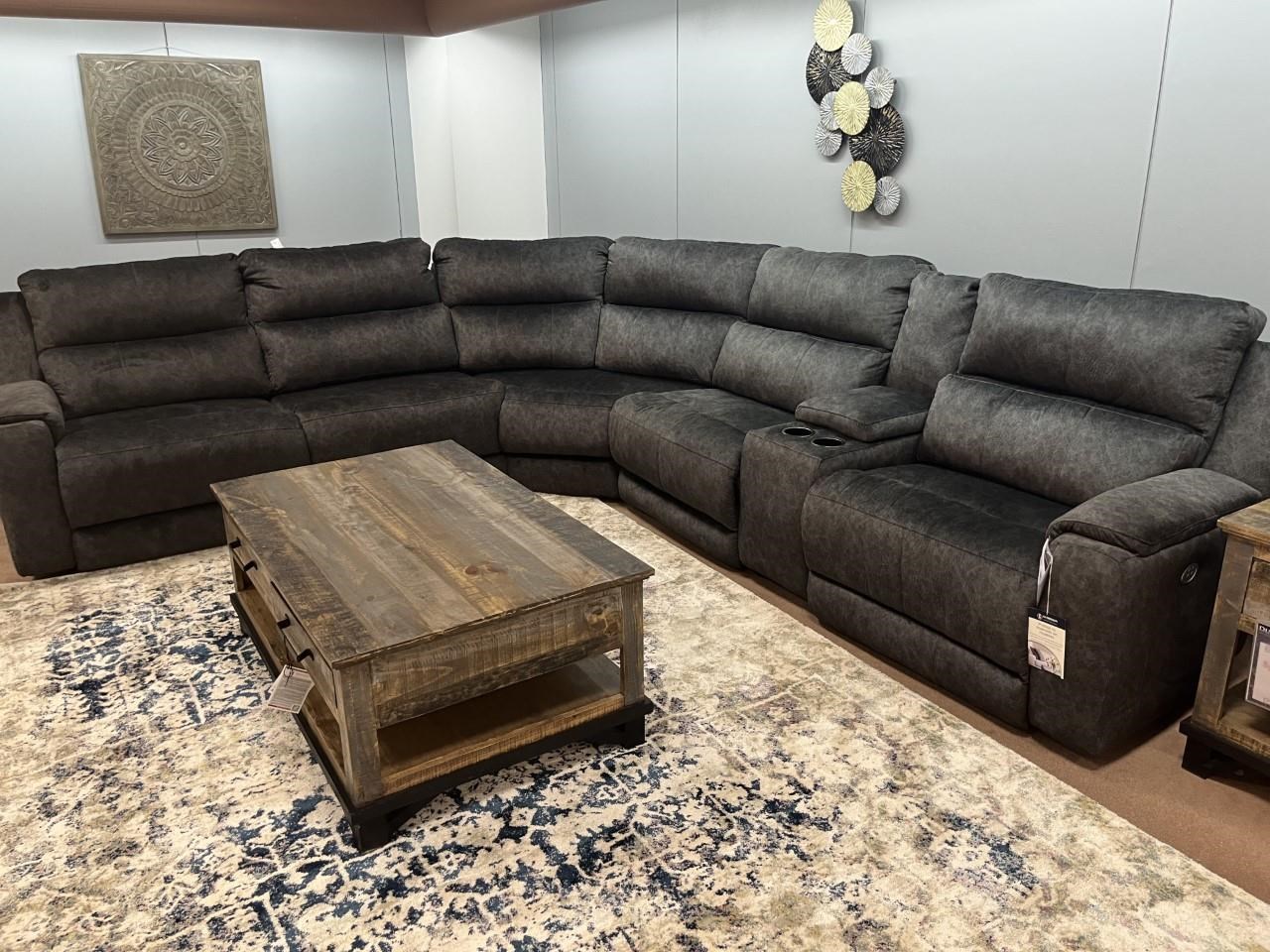 Southern motion clearance reclining sectional